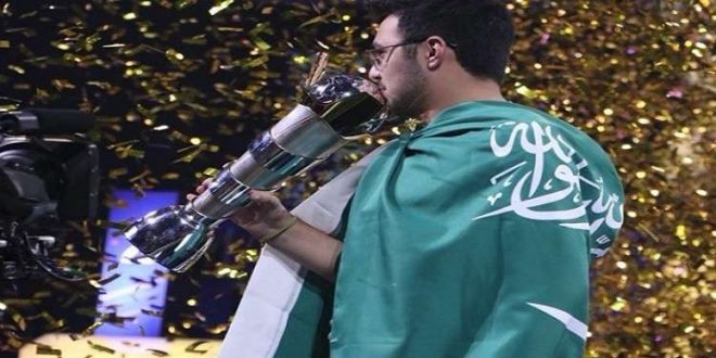 السعودي مساعد الدوسري بطلا لكأس العالم