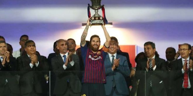 شاهد.. برشلونة يعانق كأس السوبر الإسباني