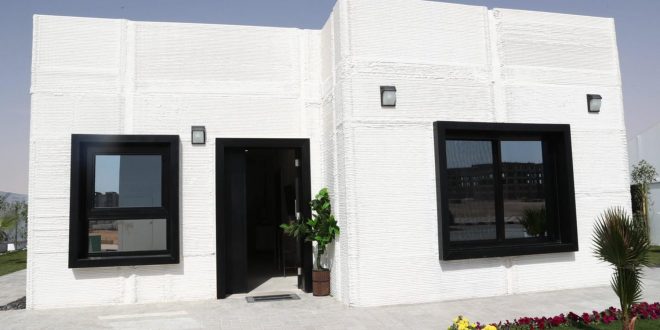 بناء أول منزل بتقنية الطباعة ثلاثية الأبعاد في السعودية