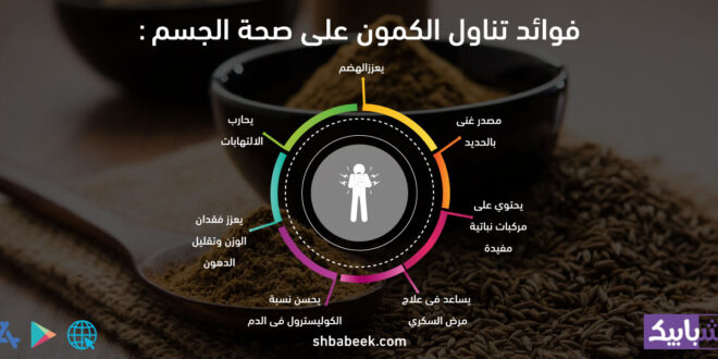 فوائد تناول الكمون على صحة الجسم