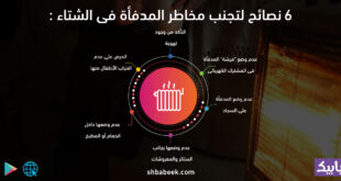 6 نصائح لتجنب مخاطر المدفأة فى الشتاء