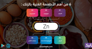 6 من أهم الأطعمة الغنية بالزنك