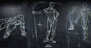 فنان يدمج الفن والطب فى رسومات تشريحية تجتاح السوشيال ميديا في تايلاند
