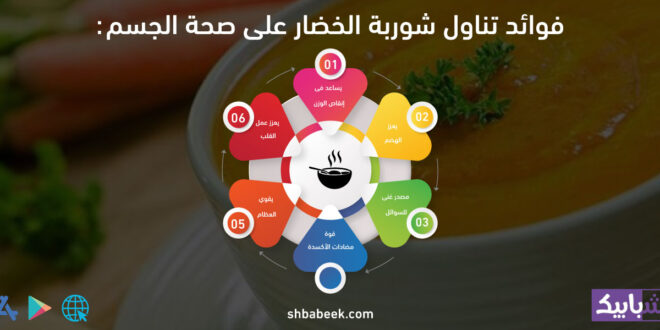فوائد تناول شوربة الخضار على صحة الجسم