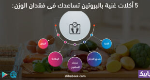 5 أكلات غنية بالبروتين تساعدك فى فقدان الوزن
