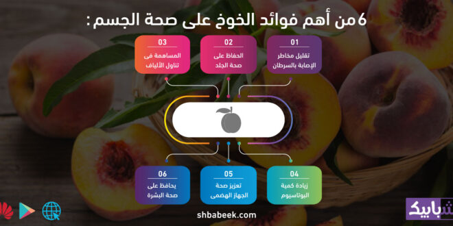 6 من أهم فوائد الخوخ على صحة الجسم