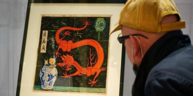 بيع رسمة غلاف مجلة فى مزاد بأكثر من 3 مليون يورو