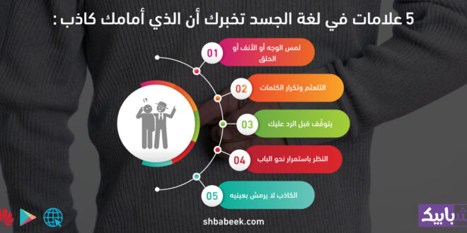 5 علامات في لغة الجسد تخبرك أن الذي أمامك كاذب