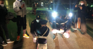 شرطة نابولى تحقق حلم طفل هزم السرطان ليصبح شرطيا ليوم واحد