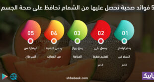 5 فوائد صحية تحصل عليها من الشمام تحافظ على صحة الجسم