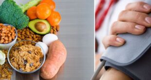 5 أطعمة تخفض ضغط الدم.. منها الخضروات والفاكهة والحبوب الكاملة