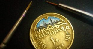 حمد يرسم لوحات بحجم عقلة الإصبع على الـ 10 قروش