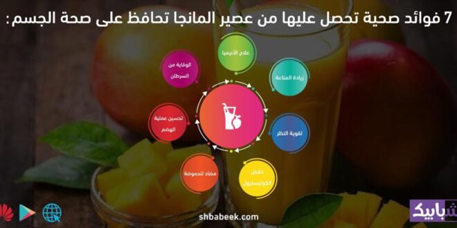 7 فوائد تحصل عليها من عصير المانجا وتحافظ على صحة الجسم