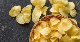 عمل شيبس البطاطا