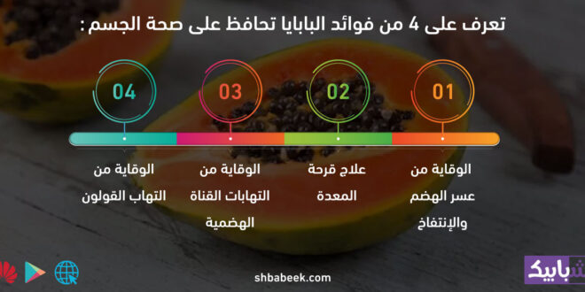 تعرف على 4 من فوائد البابايا تحافظ على صحة الجسم
