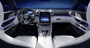 مرسيدس AMG SL 2022 الجديدة كلياً تكشف داخليتها