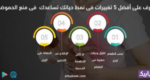 تعرف على أفضل 5 تغييرات فى نمط حياتك تساعدك فى منع الحموضة