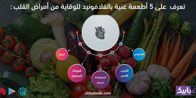 تعرف على 5 أطعمة غنية بالفلافونيد للوقاية من أمراض القلب