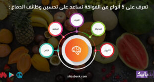 تعرف على 5 أنواع من الفواكة تساعد على تحسين وظائف الدماغ