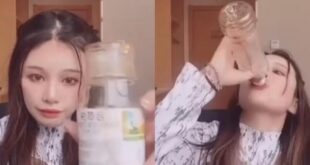 انتحار على الهواء مباشرة! نجمة صينية تصدم جمهورها وتشرب مبيداً حشرياً بسبب حبيبها السابق