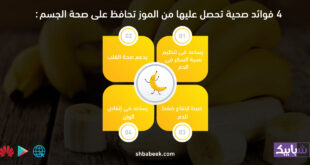 4 فوائد صحية تحصل عليها من الموز تحافظ على صحة الجسم