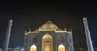 هندى يهدى زوجته منزلا نسخة طبق الأصل من 'تاج محل'
