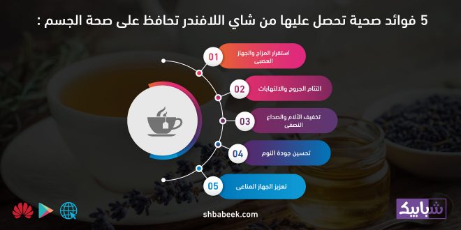 5 فوائد صحية تحصل عليها من شاي اللافندر تحافظ على صحة الجسم