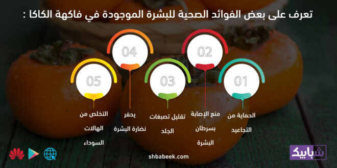 تعرف على بعض الفوائد الصحية للبشرة الموجودة في فاكهة الكاكا