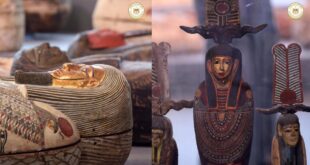 اكتشاف مومياوات جديدة بألسنة “ذهبية” في صعيد مصر.. يعود تاريخها إلى 2500 عام