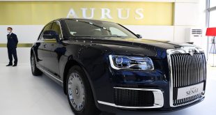 روسيا تورّد سيارات Aurus الفاخرة للإمارات والبحرين