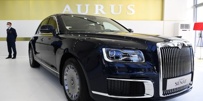 روسيا تورّد سيارات Aurus الفاخرة للإمارات والبحرين