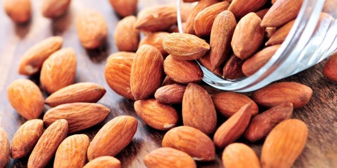 الفائدة الصحية لنقع اللوز وتناوله بدون قشر