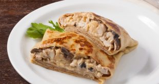 كريب بالدجاج والجبن