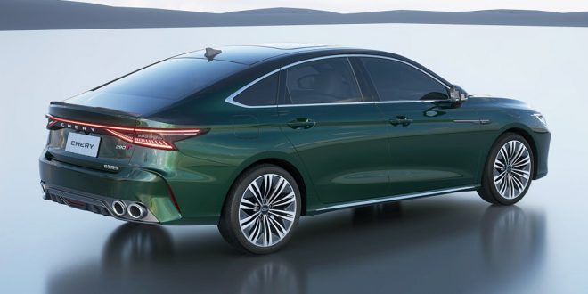 Chery تزيح الستار عن منافسة Camry الجديدة