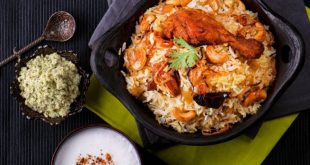 برياني دجاج بالزبادي