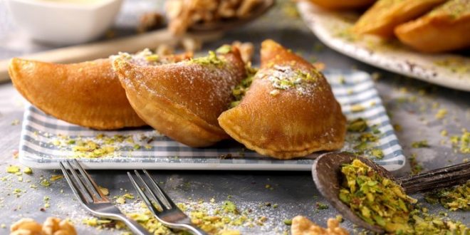 قطايف رمضان بالفرن