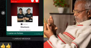 شاب يخبر والده بدخوله قائمة فوربس والأب يكتفى بإيموشن "لايك"