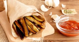 أصابع الباذنجان المقرمشة