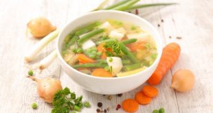 شوربة الخضار بدون دجاج