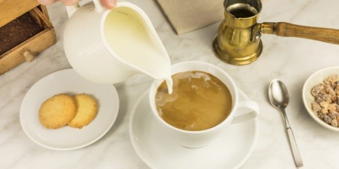 قهوة تركية بالحليب