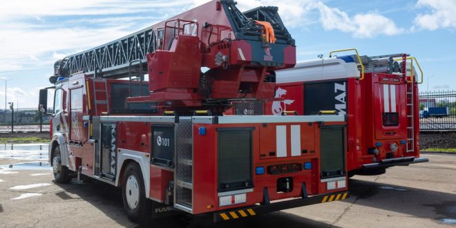 KAMAZ الروسية تطلق شاحناتها المتطورة لخدمات الطوارئ