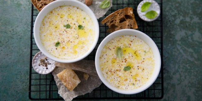شوربة خضار بالكريمة كيتو