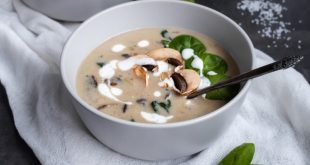 شوربة مشروم بالكريمة