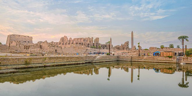 بحيرة معبد الكرنك سر من أسرار الحضارة الفرعونية