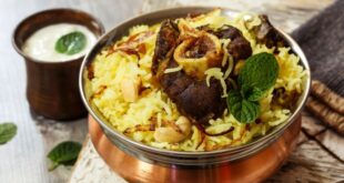 برياني اللحم بقدر الضغط لغداء العيد