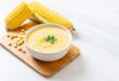 شوربة بيضاء بالذرة بدون دجاج