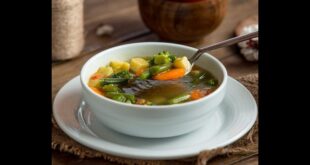 شوربة خضار على الطريقة الإسبانية