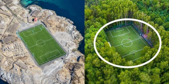 أغرب 10 ملاعب رياضية في العالم!