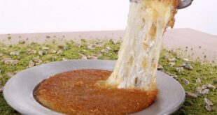 الكنافة الذهبية بالجبن العكاوي