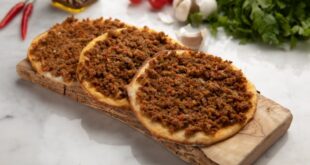لحم بعجين بدون فرن